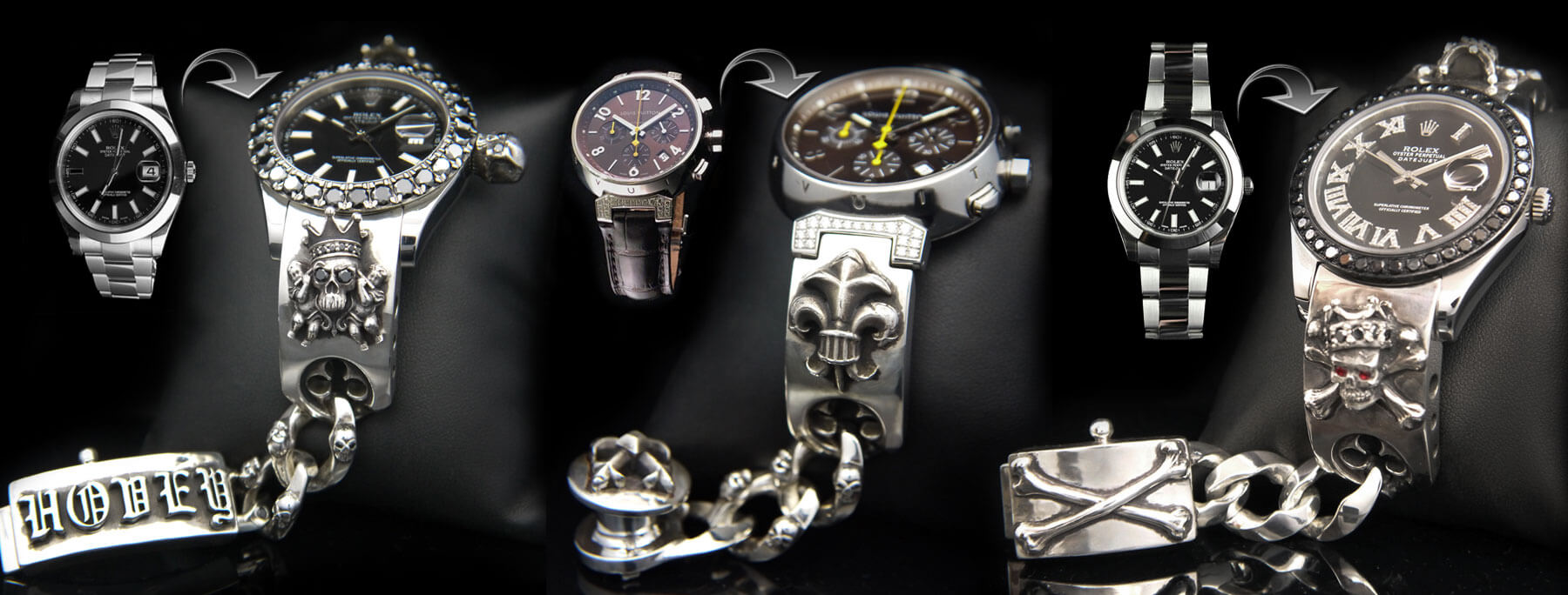 customized-watch-steel-band